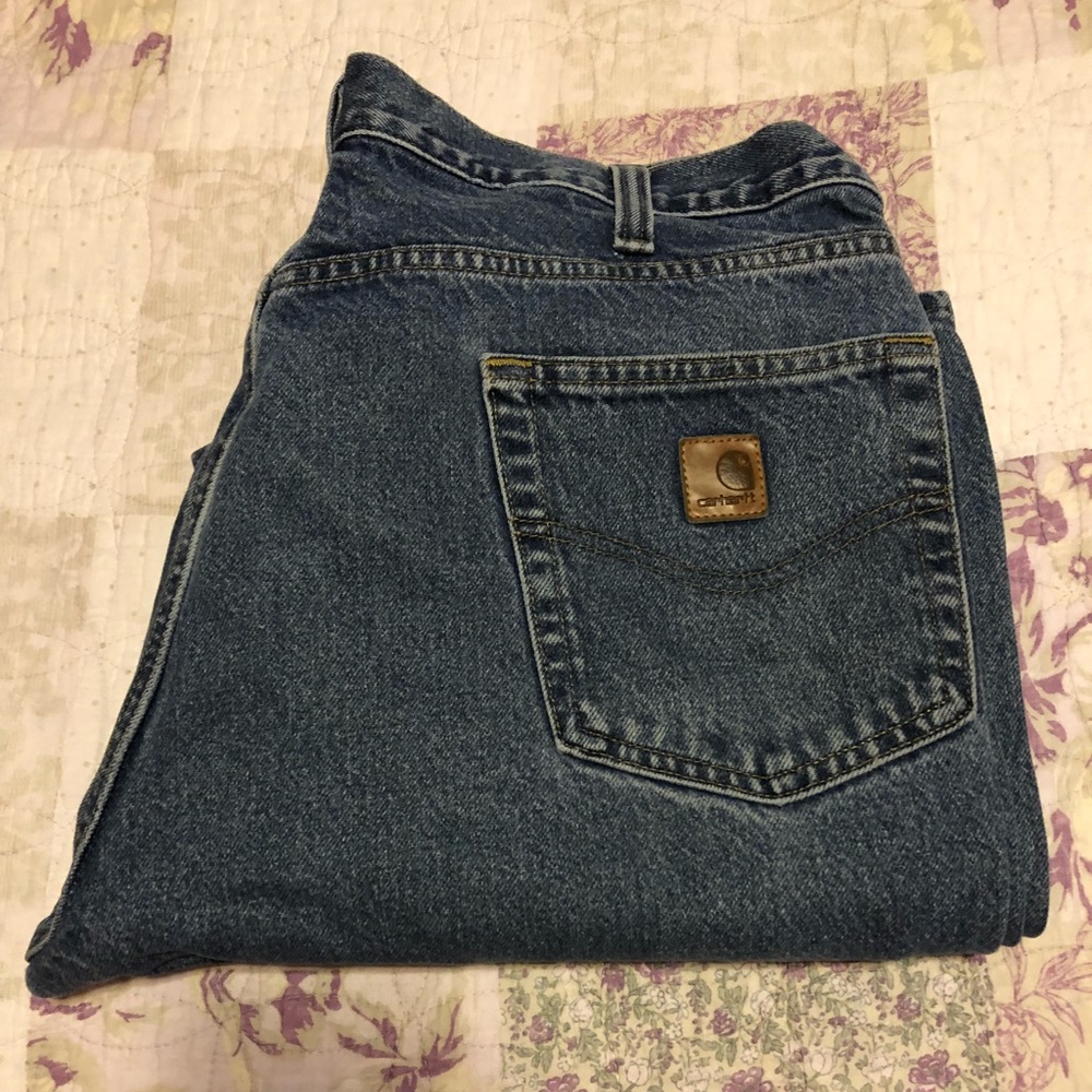 Carhart men’s blue jeans